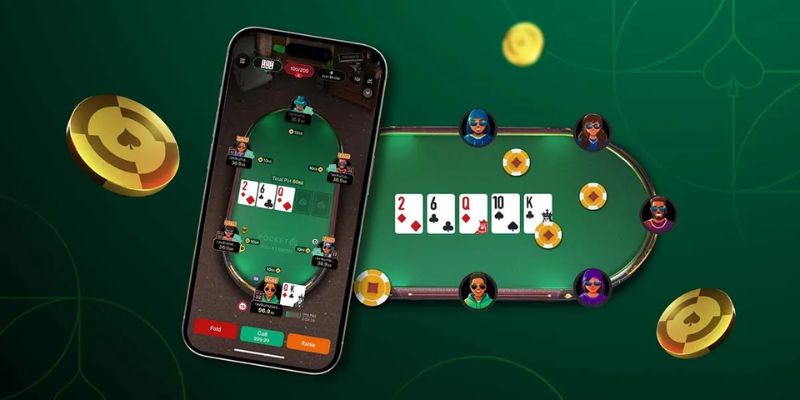 Giao diện 8Kbet Poker online